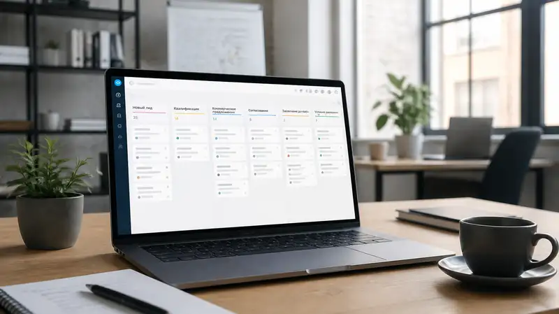 Внедрение CRM: обсуждение воронки и процесса